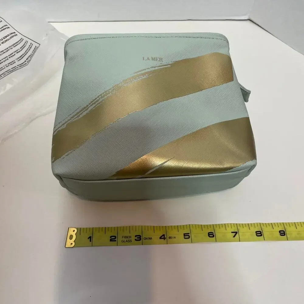 NEW La Mer Travel Cosmetic Bag Skincare Pouch